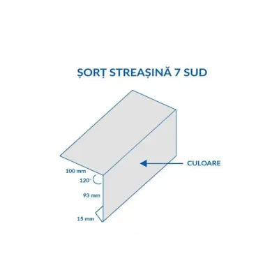 Șorț streașină 7 sud