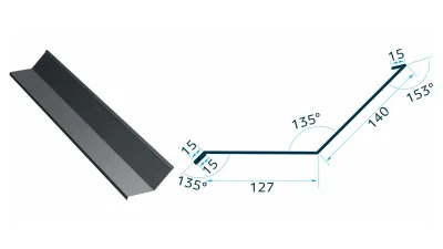 Șorț rupere interior canto 2m 328