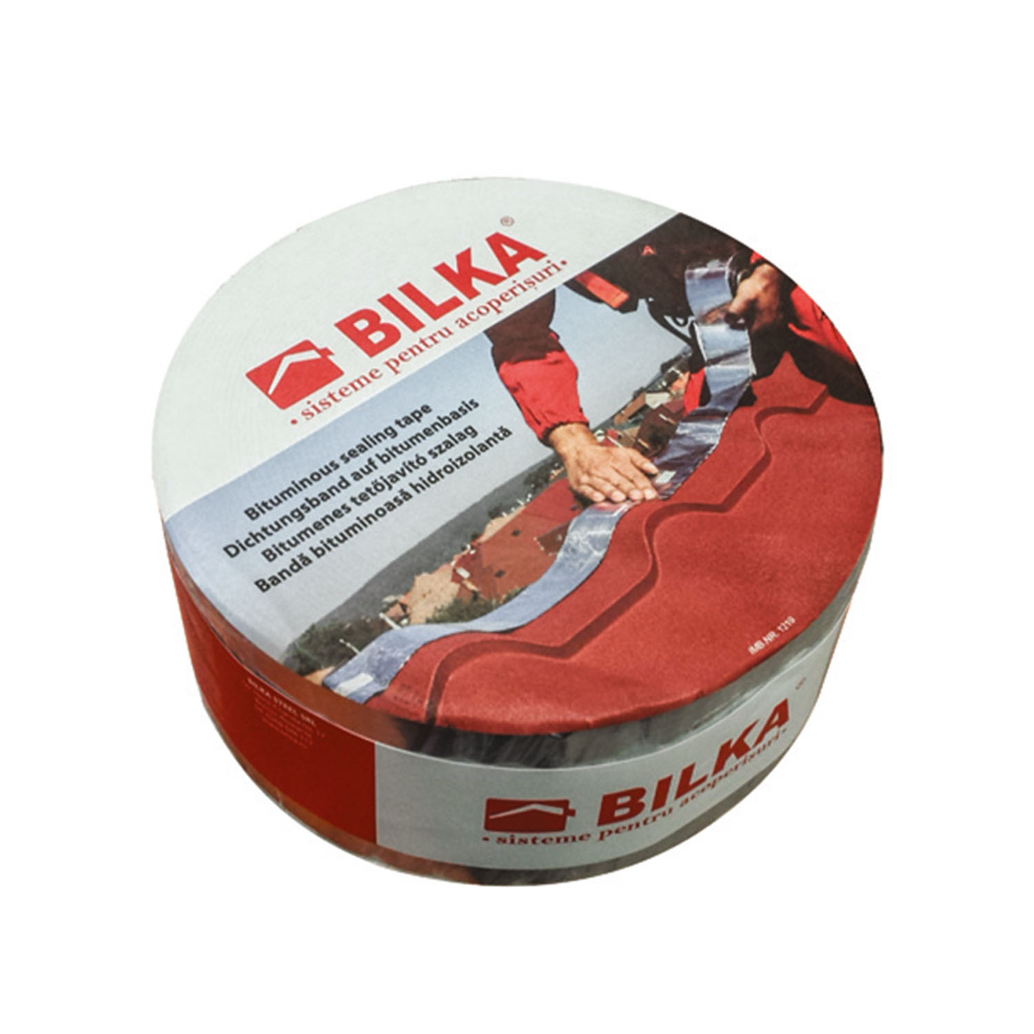 17. Bandă bituminoasă - Bandă flexibilă auto-adezivă izolatoare, recomandată pentru hidroizolare și protecție anti-umezeală.