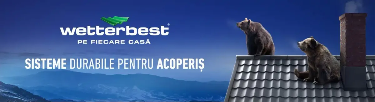 Tablă și țiglă metalică Wetterbest — gama completă
