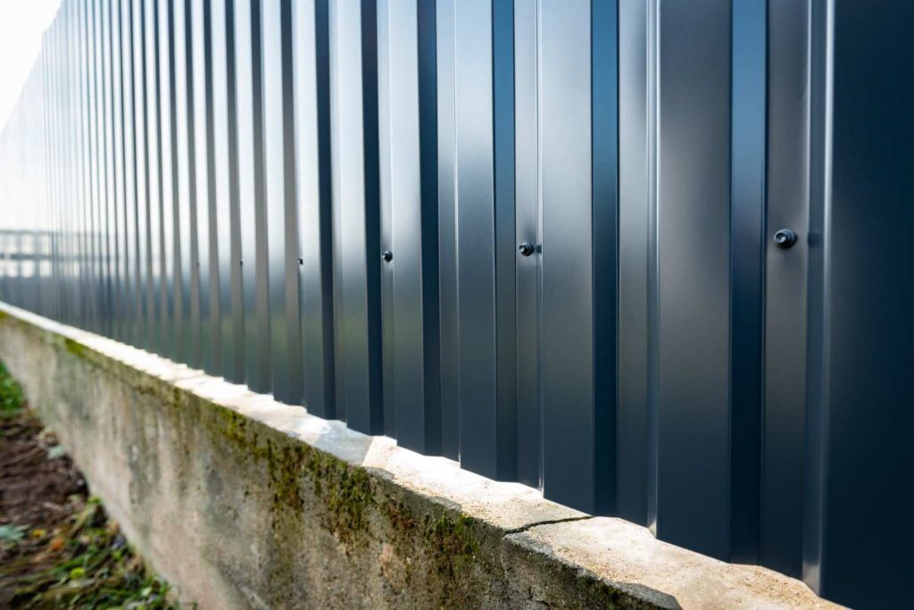 Gard din șipcă metalică – modele de șipci metalice pentru gard și sfaturi pentru alegere și montare